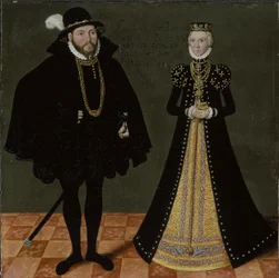 Unidentified German Royal Couple, c.1580-1600
